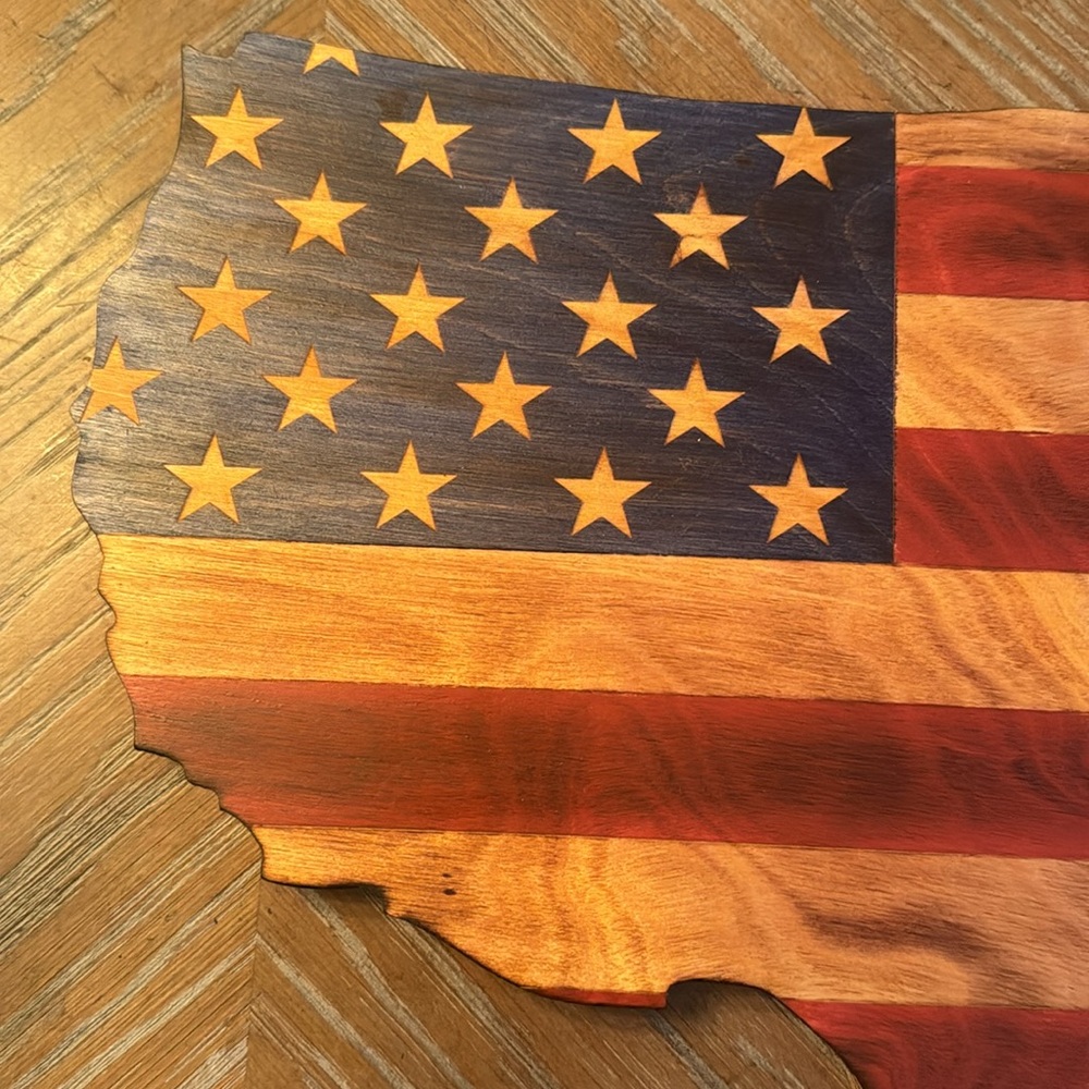 USA Wood Cut-out - Picture 2 of 10